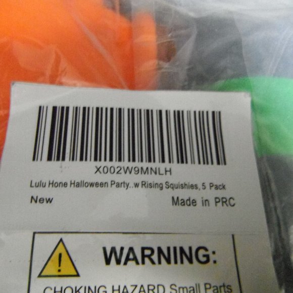 Lulu Home Halloween Jumbo Slow Rising Squishies 5-Pack - Picture 11 of 11